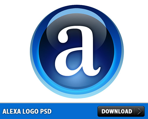 Alexa のロゴ無料 psd ファイル